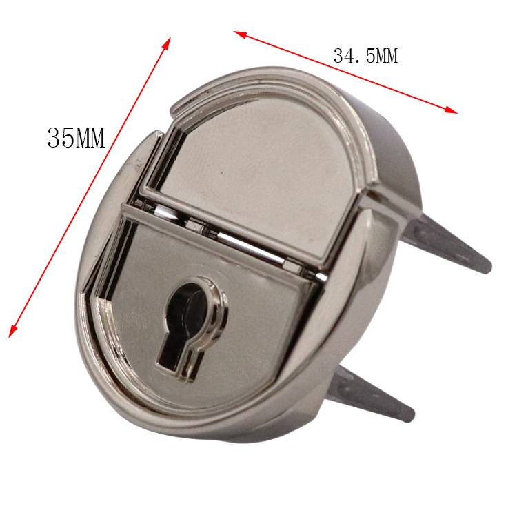 PA172 Metal accessories jewelry box lock and key hardware