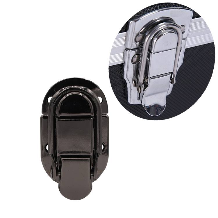 PA079 Cosmetic case box metal accessories hasp latch lock