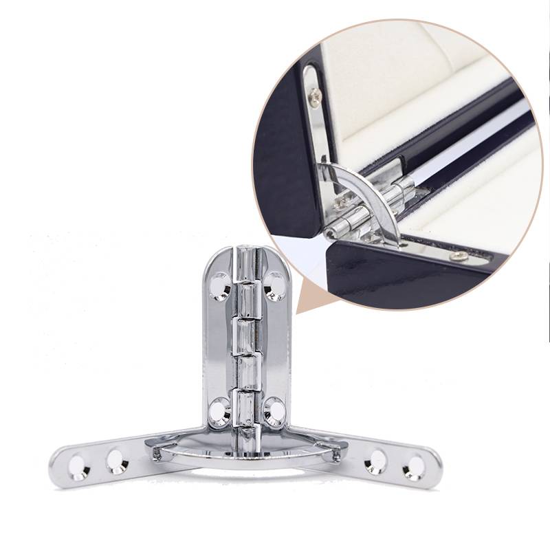 PB008-2 Small Metal Quadrant Hinge-Wine Box Metal Accessories