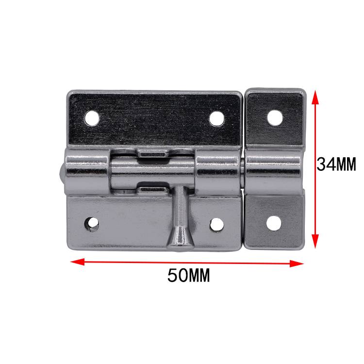 PA132 Nickle plated small sliding latch lock barrel bolt