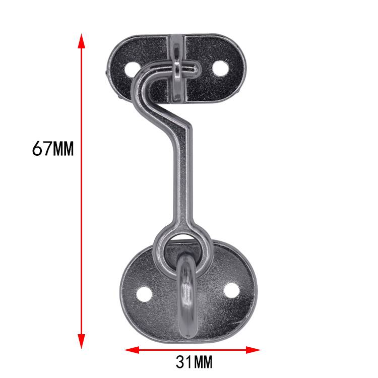 PA133 Toy lock box small metal latch hook lock