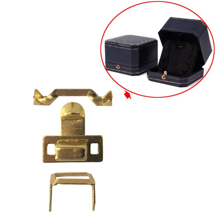 PA143 Jewelry ring box metal press lock