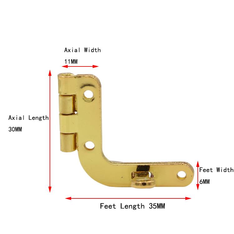 PB036 Small Box Quadrant Hinge, Iron Material