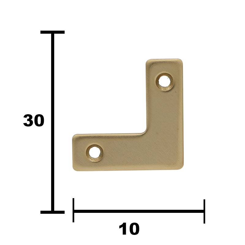 PC168 Box metal corner plate