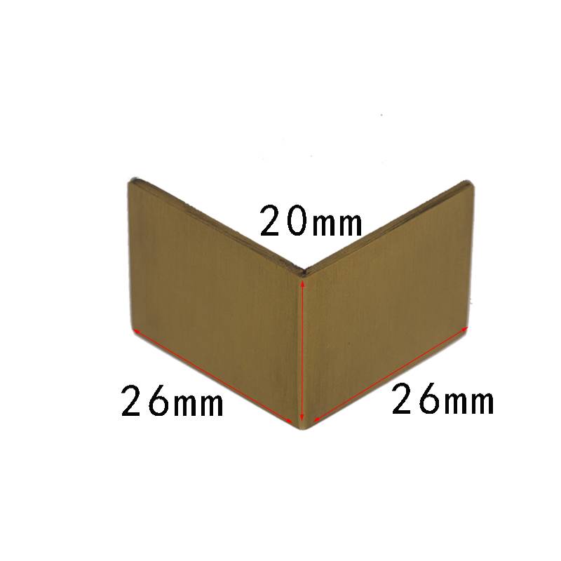 PC182 Solid Brass Decorative Corner Protector