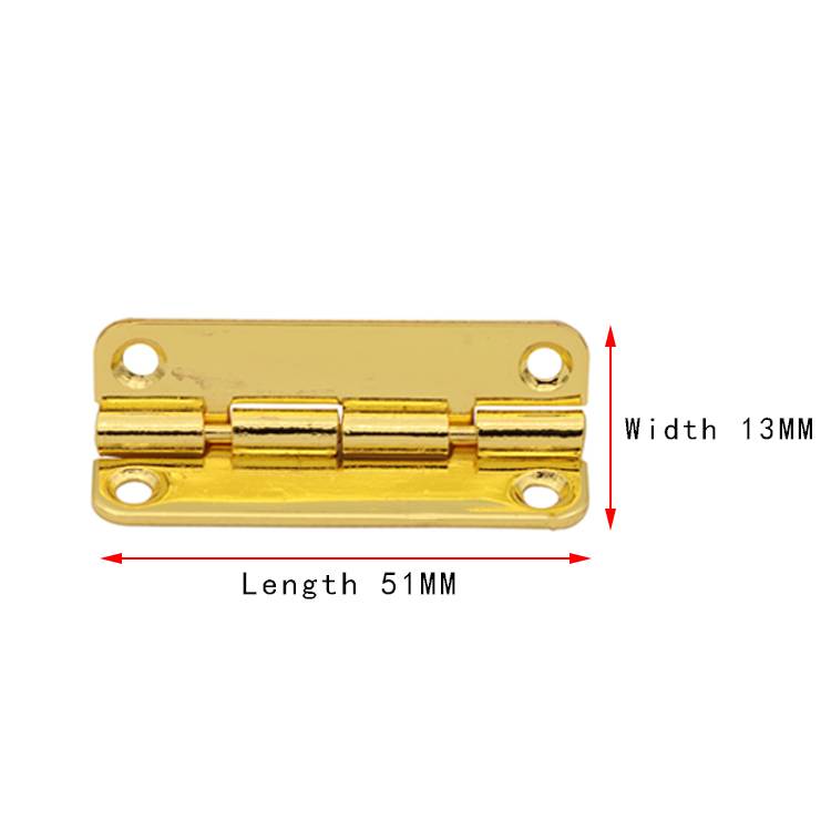 PD014-2 Gold Plated Box Hinge