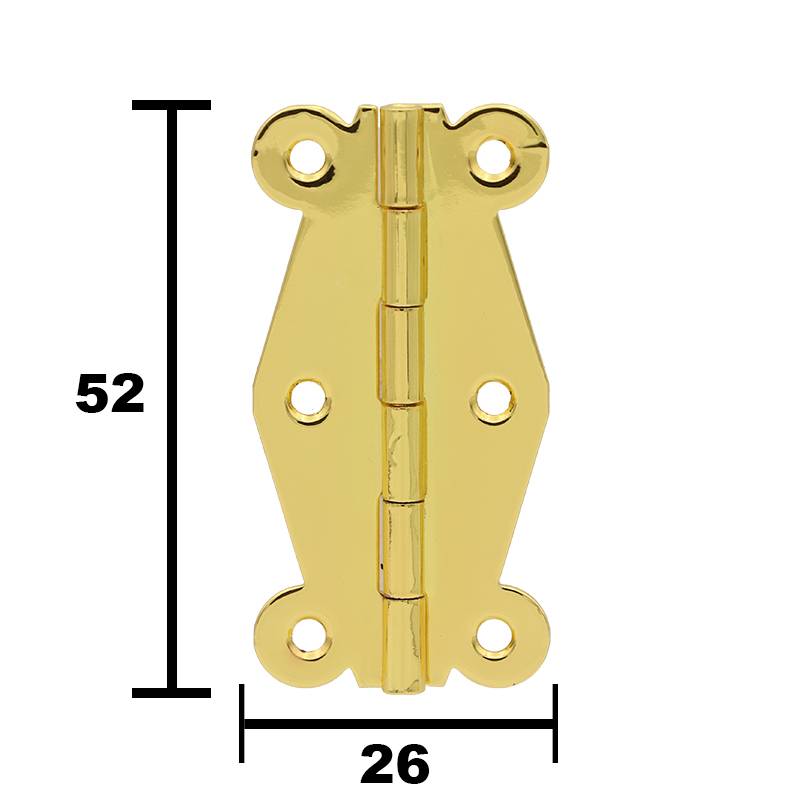PD063 180 degree small butterfly hinge
