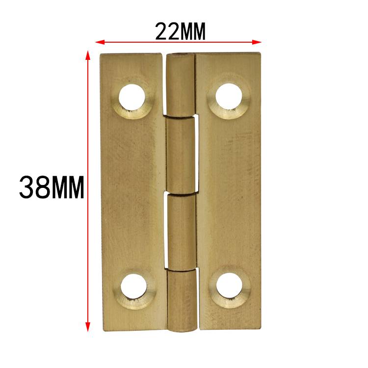 PD056 Solid Brass 1.5inch Small Butt Hinge